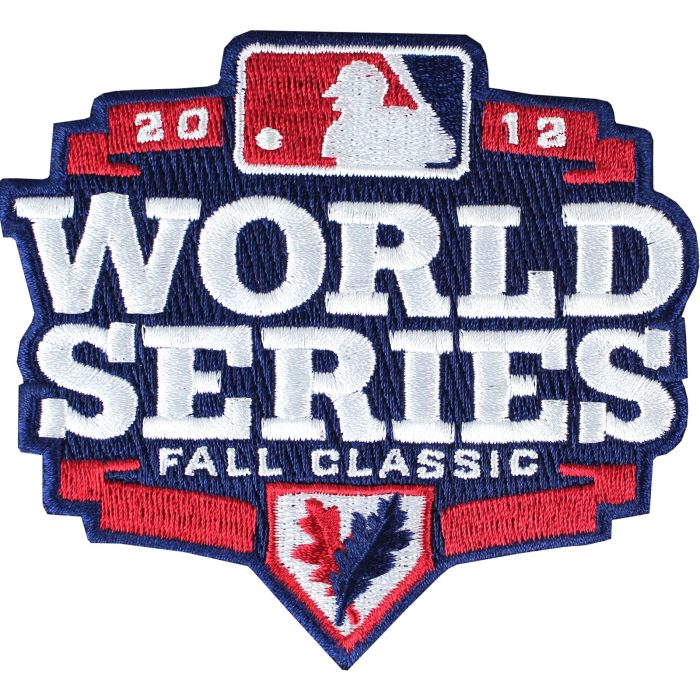 2012 world series fall classic patch