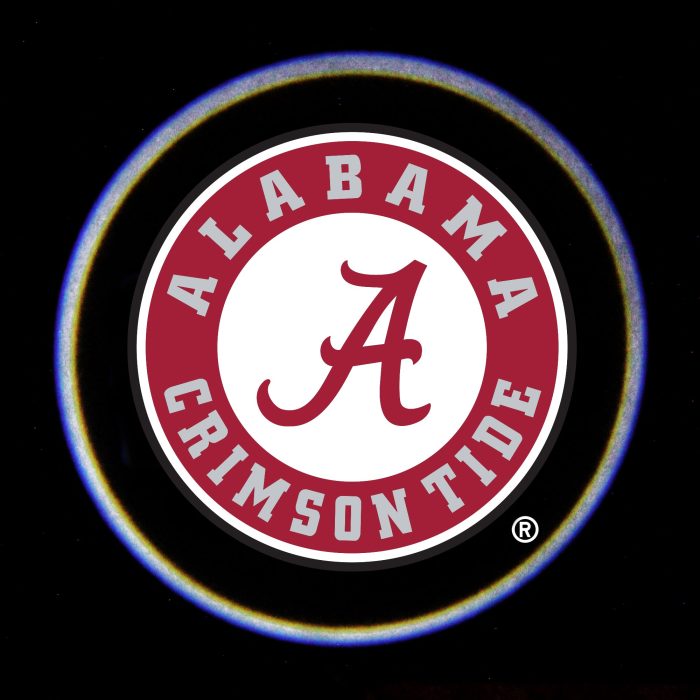 Alabama Crimson Tide LED Car Door Light 2