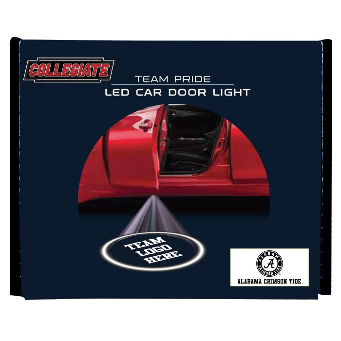 Alabama Crimson Tide LED Car Door Light Box 1