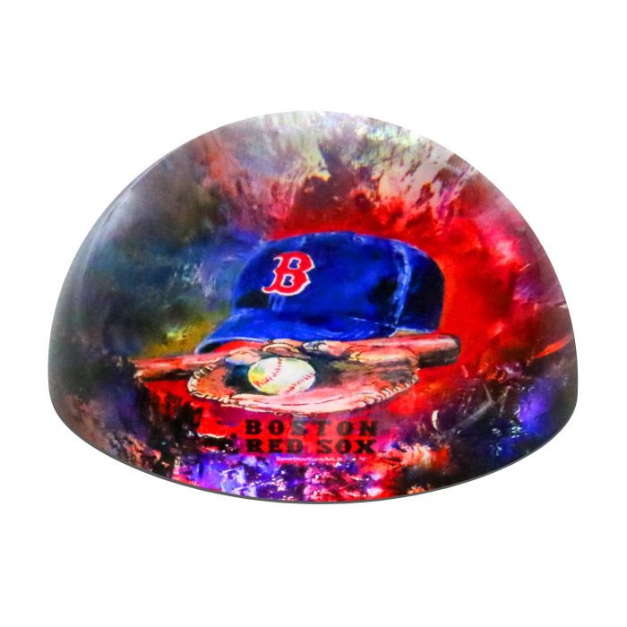 Boston Red Sox Dome Paperweight Angled 1