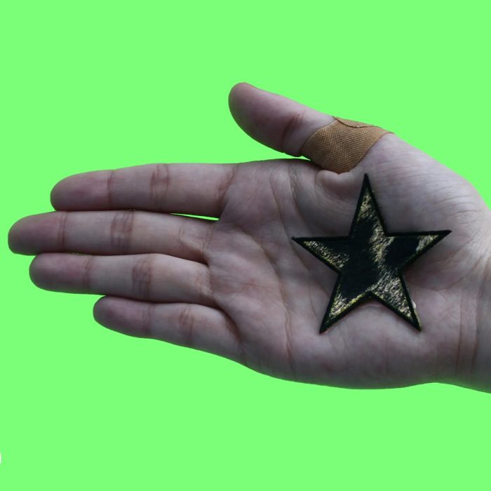 Cheetah Print Star Patch Animal Y2K Aesthetic Embroidered Applique Iron On Patch Collection 5418235
