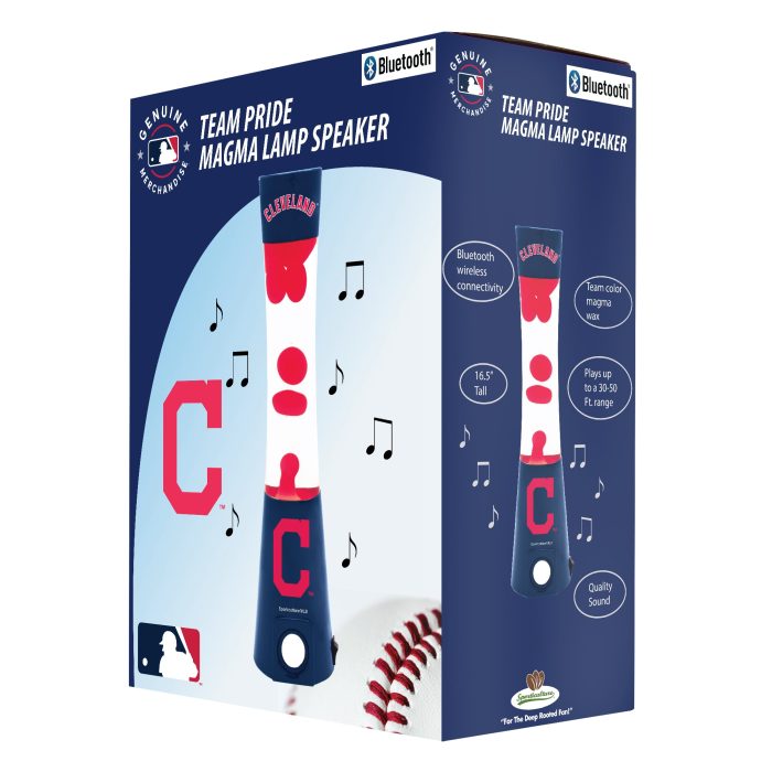 Cleveland Indians Magma Lamp Speaker Box 1