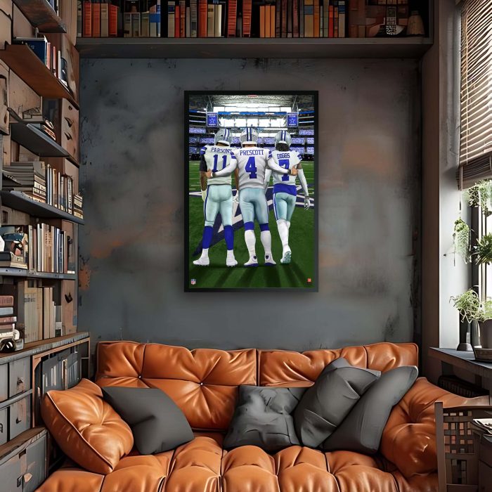 DALLAS COWBOYS 3 Player Art 2 Lifestyle