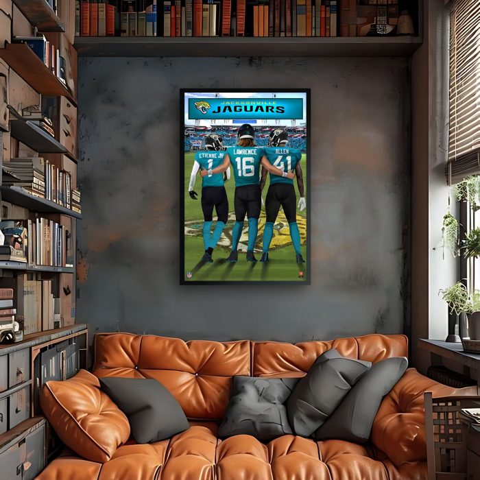 JACKSONVILLE JAGUARS 3 Player Art 2 Lifestyle