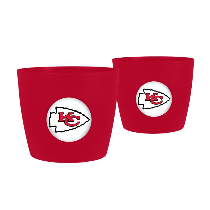 Kansas City Chiefs Button Pot Double