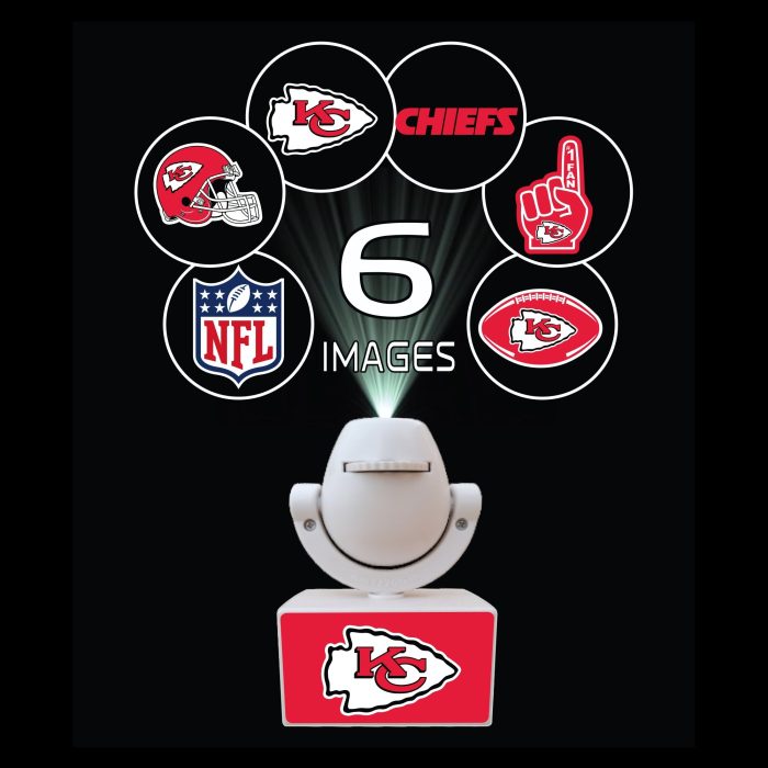 Kansas City Chiefs LED Mini Spotlight Projection Set 1 f00c7d7a f143 4b24 8261 a4249641a364