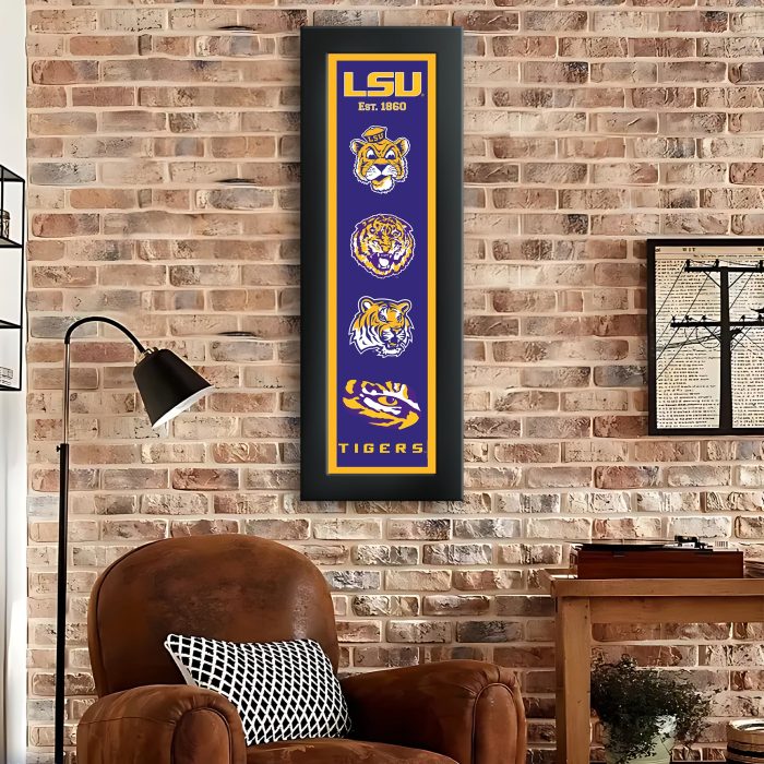 LSU TIGERS Logo Heritage Print 2 Lifestyle