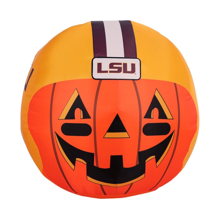 LSU Tigers Inflatable Jack O Helmet Front