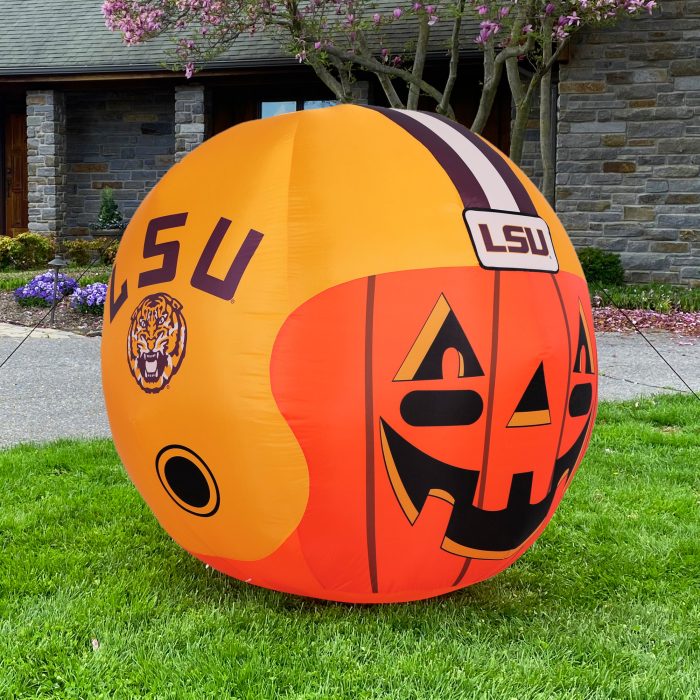 LSU Tigers Inflatable Jack O Helmet Lifestyle 1