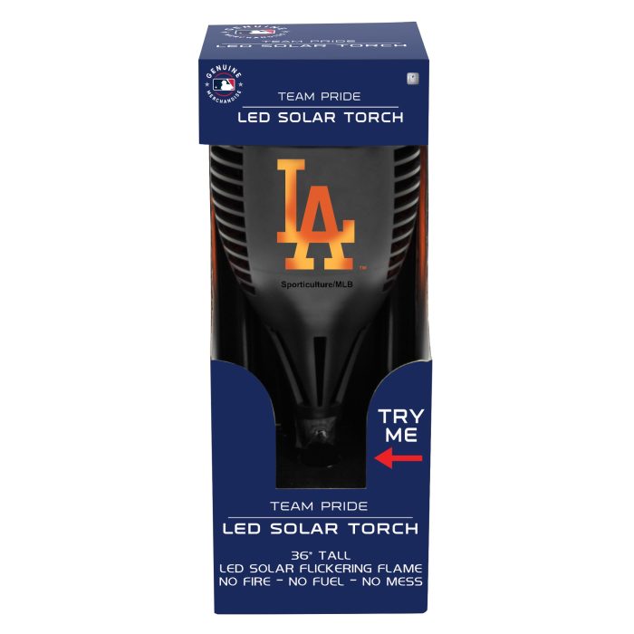 Los Angeles Dodgers LED Solar Torch Box 1
