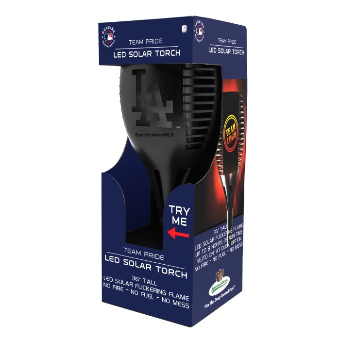 Los Angeles Dodgers LED Solar Torch Box 2
