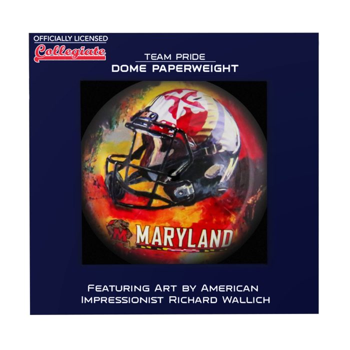 Maryland Terrapins Dome Paperweight Box 1