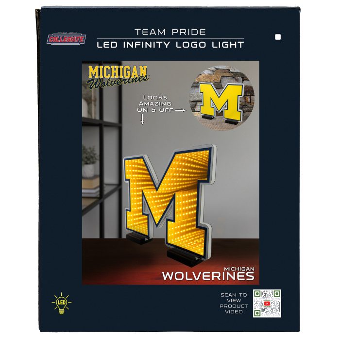 Michigan Wolverines Infinity Light 8