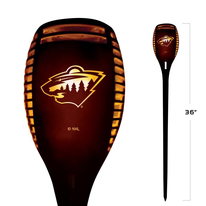 Minnesota Wild LED Solar Torch Double 1