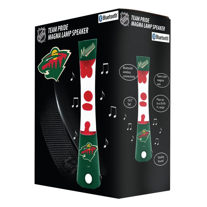 Minnesota Wild Magma Lamp Speaker Box 1