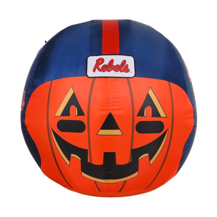 Mississippi Ole Miss Inflatable Jack O Helmet Front