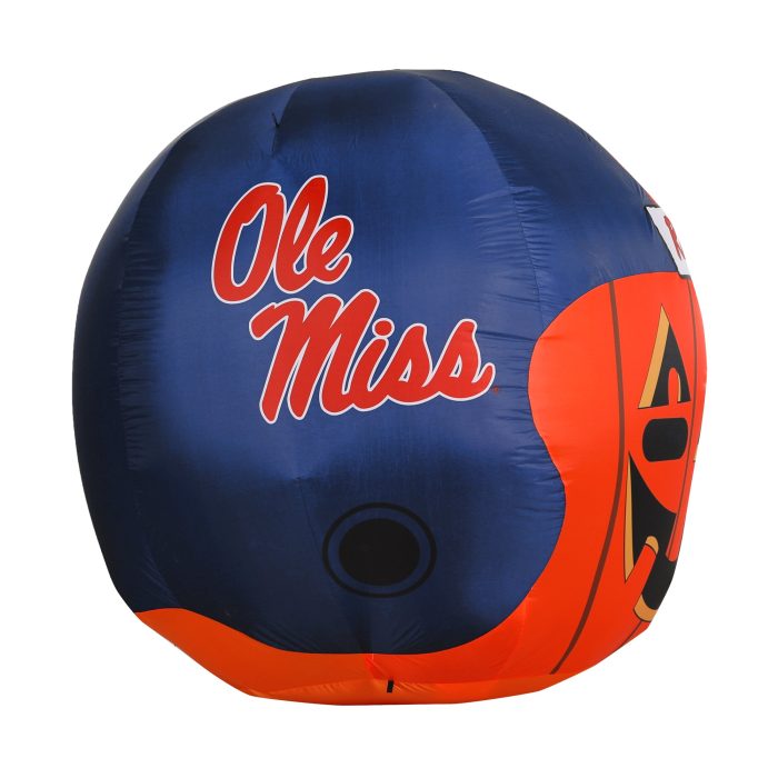 Mississippi Ole Miss Inflatable Jack O Helmet Side