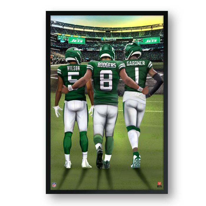 NEW YORK JETS 3 Player Art 1 Product