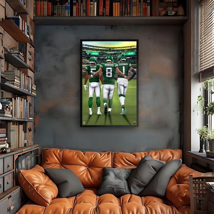NEW YORK JETS 3 Player Art 2 Lifestyle