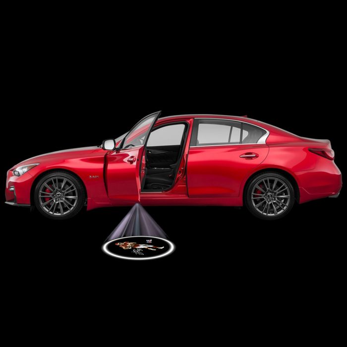 NFLPA Travis Kelce LED Car Door Light 1