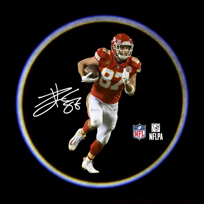 NFLPA Travis Kelce LED Car Door Light 2
