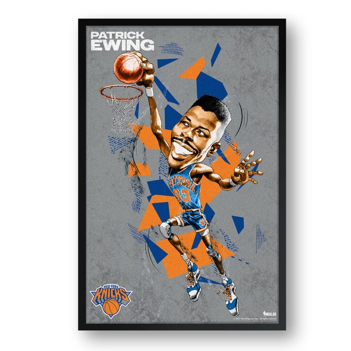 New York Knicks EWING GEOMETRY Art 1 Product