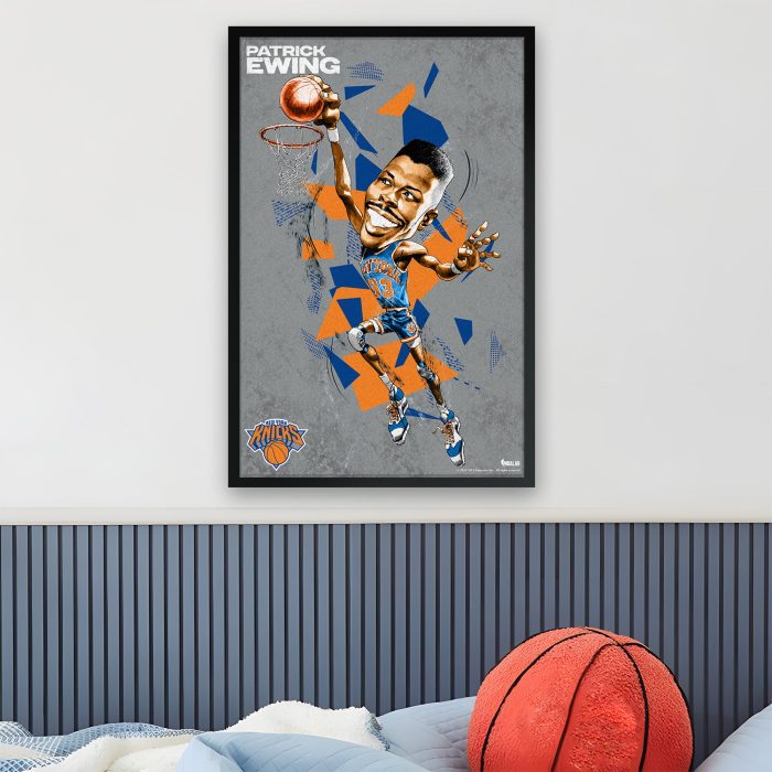 New York Knicks EWING GEOMETRY Art 2 Lifestyle