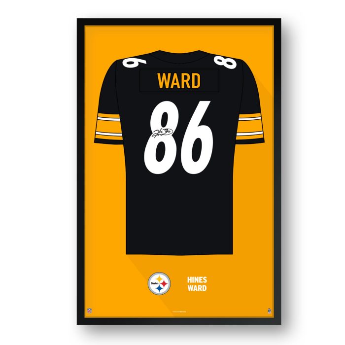 Pittsburgh Steelers Throwback Hines Ward 1 Framed