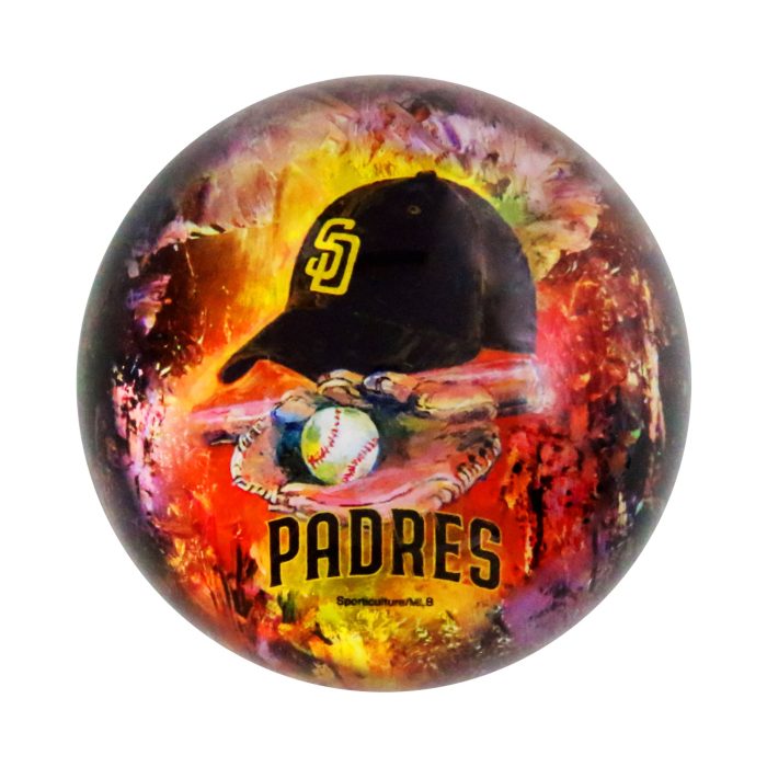 San Diego Padres Dome Paperweight Straight 1