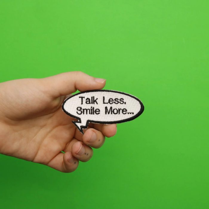 TalkLessSmileMoreWithHand