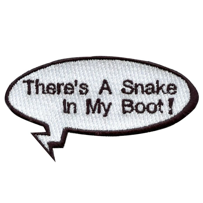 There sASnakeInMyBoot