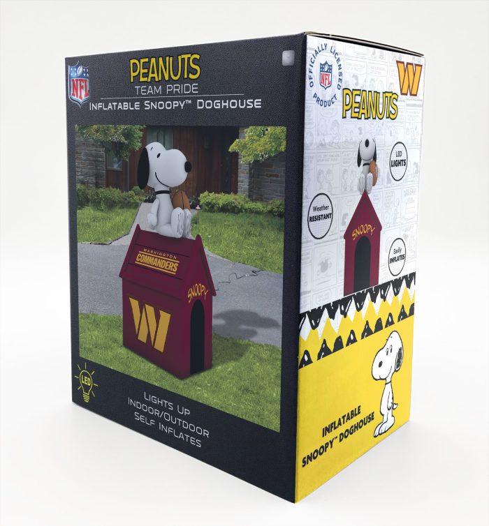 WASHINGTON COMMANDERS SNOOPY BOX