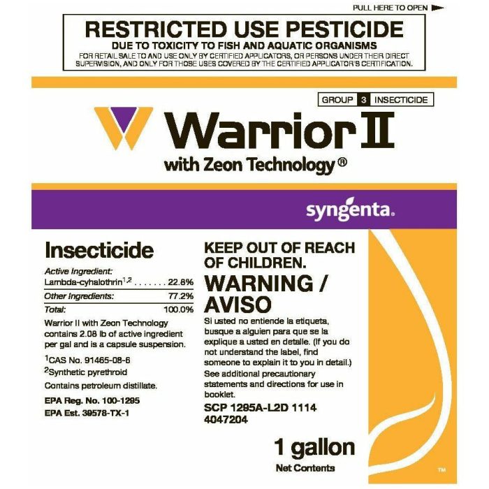 Warriow II with Zeon Tech pdf