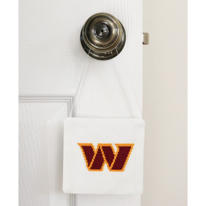 Washington Commanders Cross Stitch Lifestyle Door 1