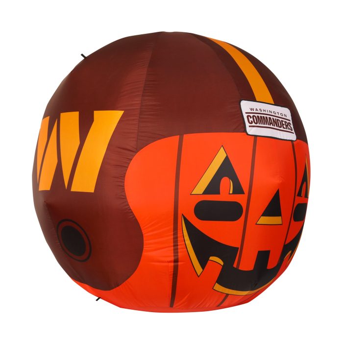 Washington Commanders Inflatable Jack O Helmet Angle