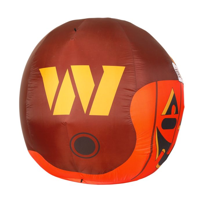 Washington Commanders Inflatable Jack O Helmet Side