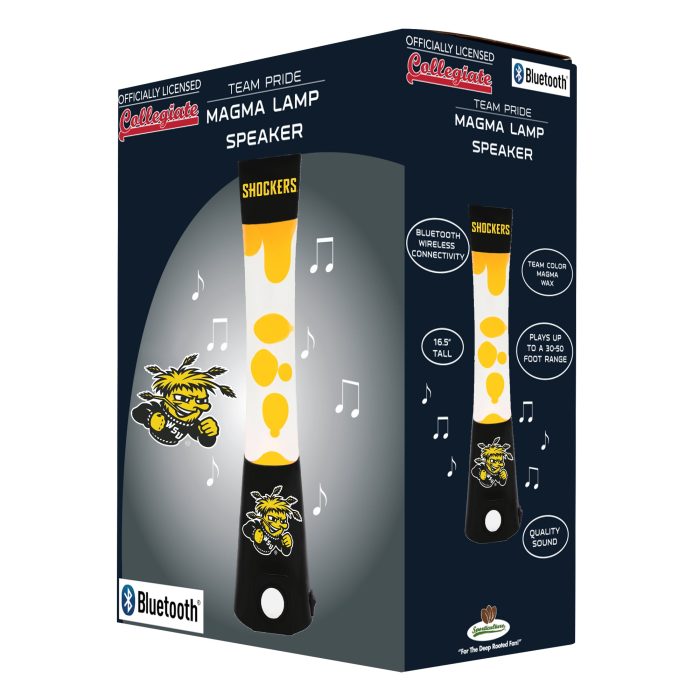 Wichita State Shockers Magma Lamp Speaker Box 1