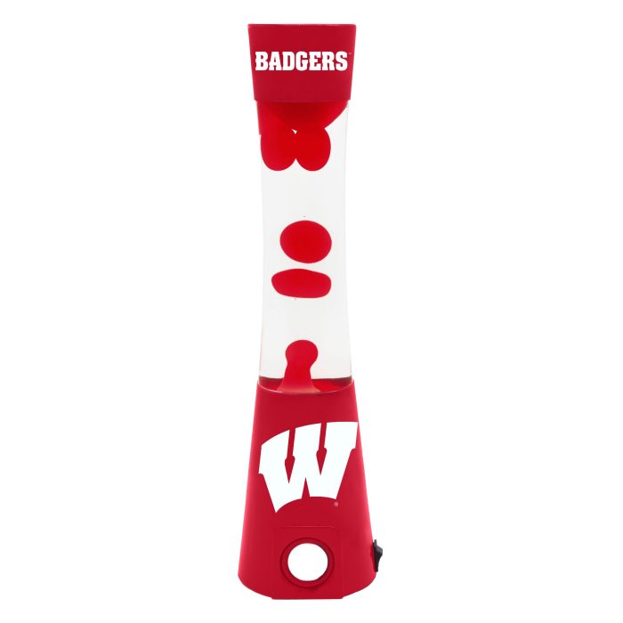 Wisconsin Badgers Magma Lamp Speaker 1