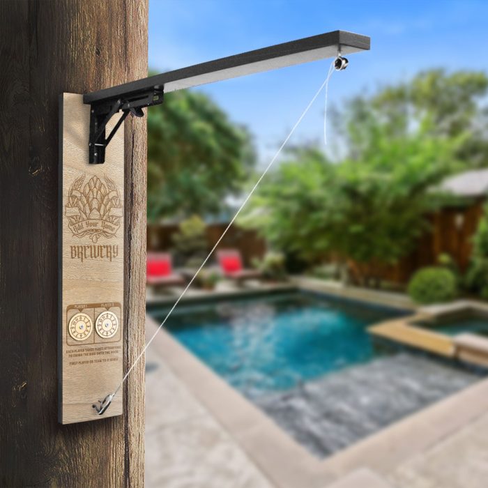 engraved custom beer hob ribbon wall mounted ringtoss 6