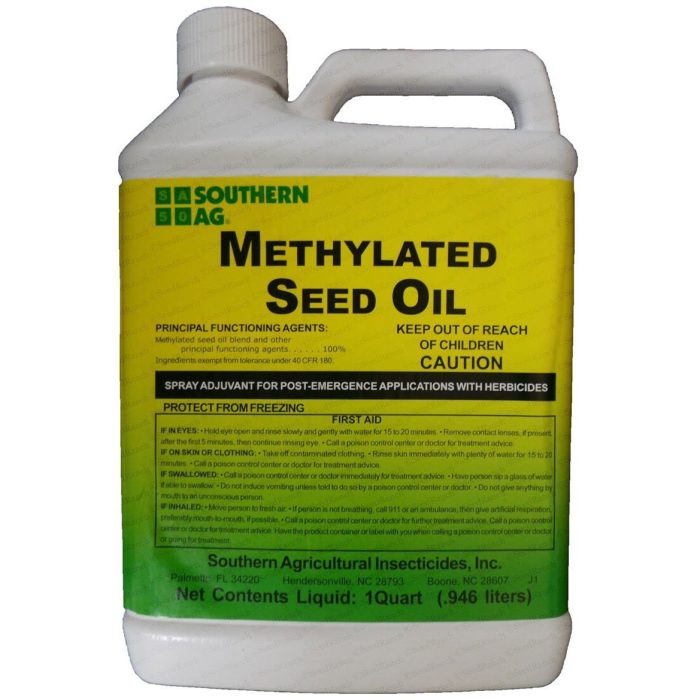 methylated seed oil 1 2