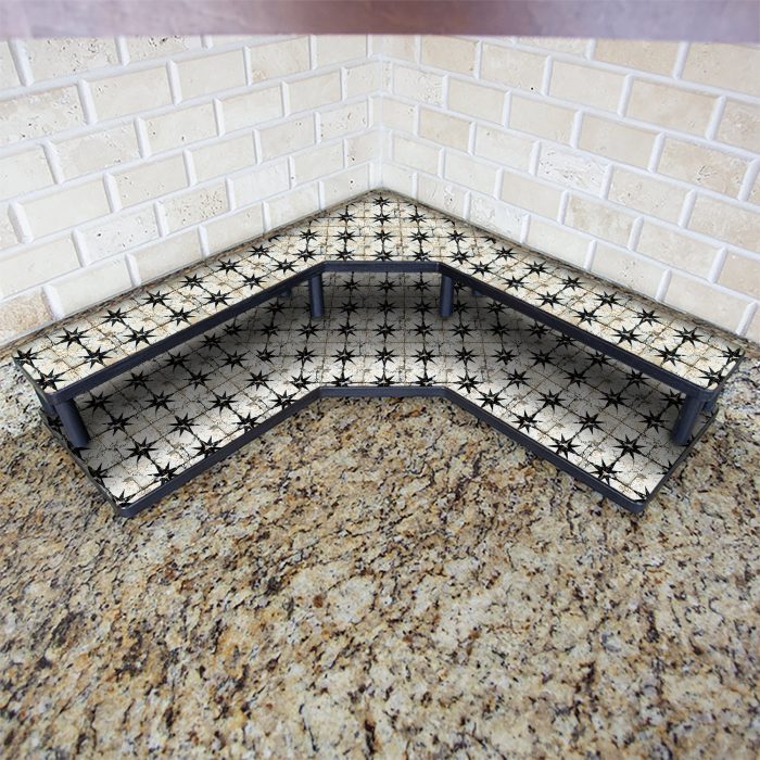 rustic tiles corner caddy 4.5 in 3da6c4ef a1a2 4f40 b123 eb47ecf0bfa3