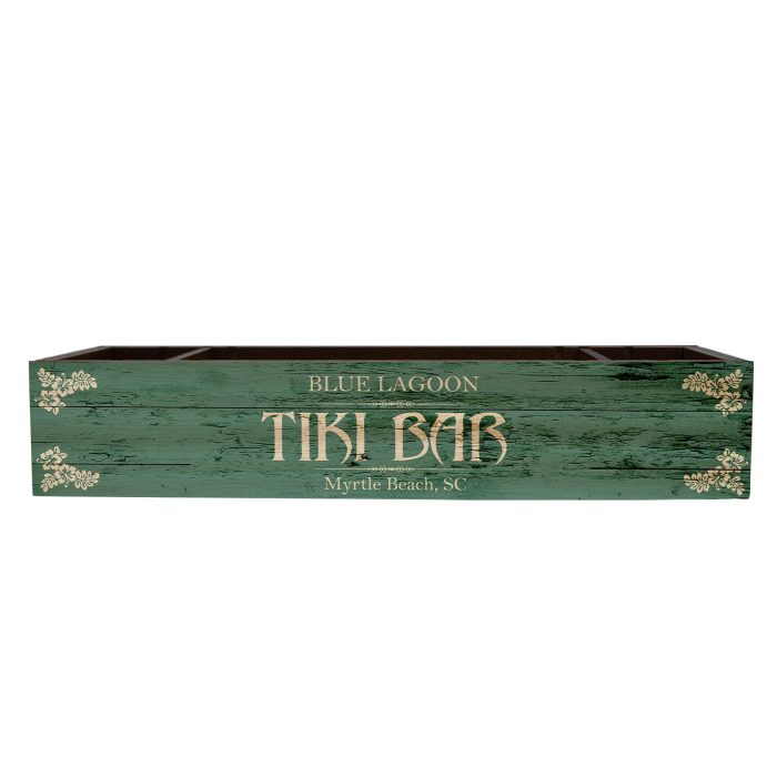 tiki bar dyesub condiment caddy template
